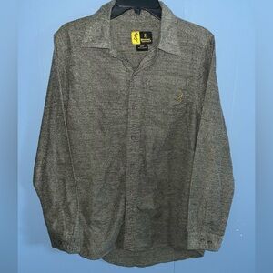 Browning Long Sleeve Button Up•Green•M